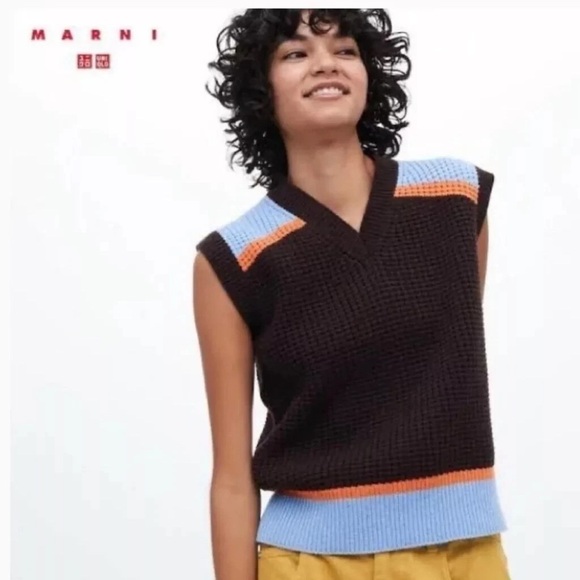 Marni X Uniqlo sweater vest - Picture 2 of 7